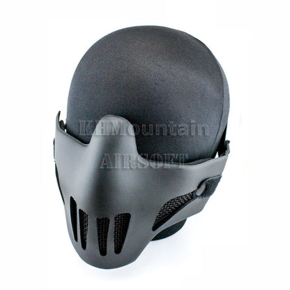 Dream Army Strike Steel Lower Face Mesh Mask /w Soft Cover / BK