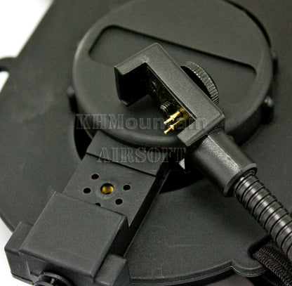 Dream Army Bowman Evo III Headset for Military U94 PTT Plug / BK