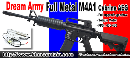 Dream Army Full Metal M4A1 Cabrine AEG