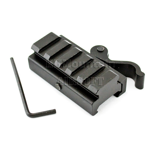 Dream Army Full Metal 6cm Length QD Riser Mount Base