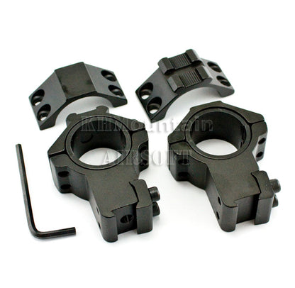 Dream Army 25/30mm /w Top Rail Scope Ring Mount for 11mm Rail