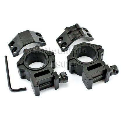 Dream Army 25/30mm /w Top Rail Scope Ring Mount for 20mm Rail