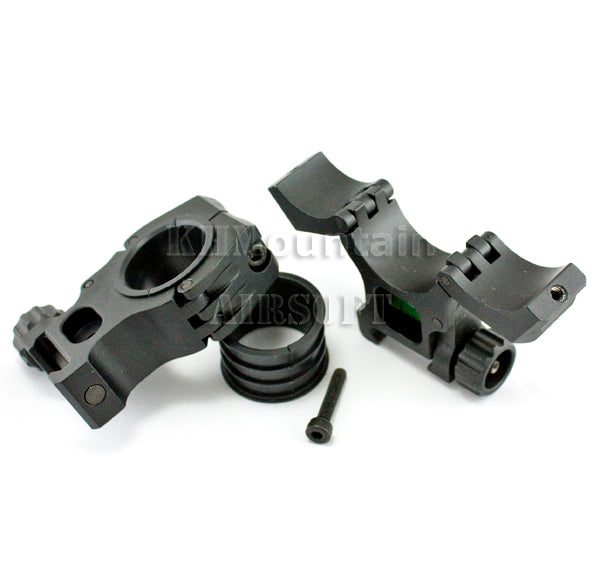 Dream Army M10 Style Metal Scope Ring Mounts with Scope Level