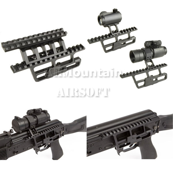 Tactical AK47 / AKM Optic Mount System / Black