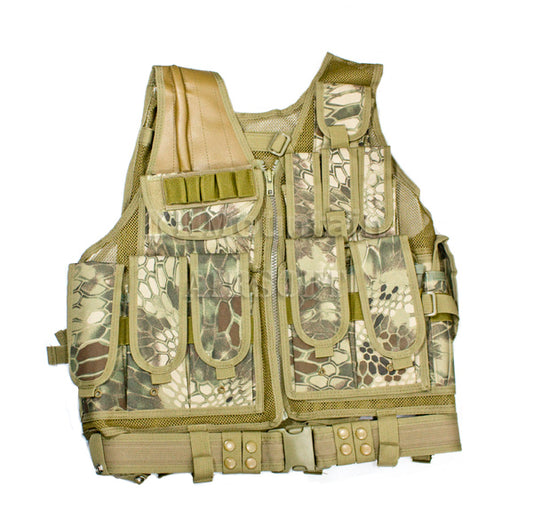 Tactical 900D Nylon Molle Assault Vest / Highlander