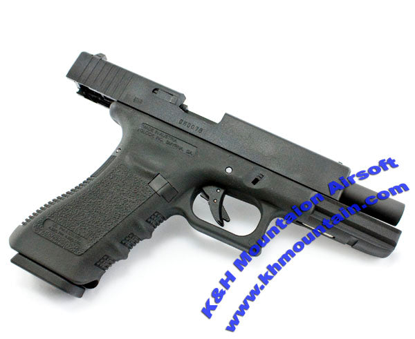WE Glock 17 Gas Blowback Pistol with Metal Slide