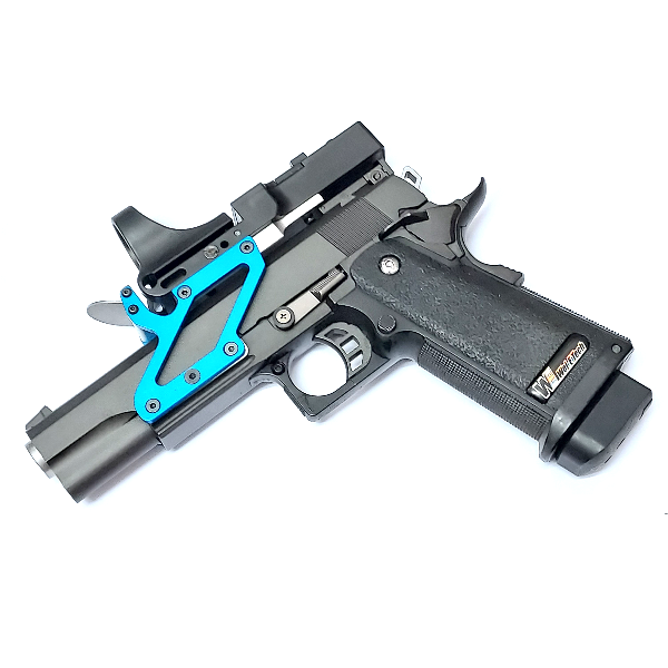 WE Full-metal Hi-capa 5.1 Gas Blowback Pistol Combination packages