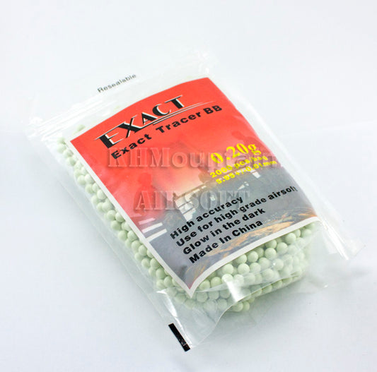 Exact Precision 6mm 0.2g Fluorescent Airsoft Ball 2000 rounds