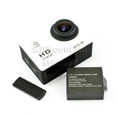スポーツ DV アクション防水カメラ 1080P HD 12MP Wifi / WE