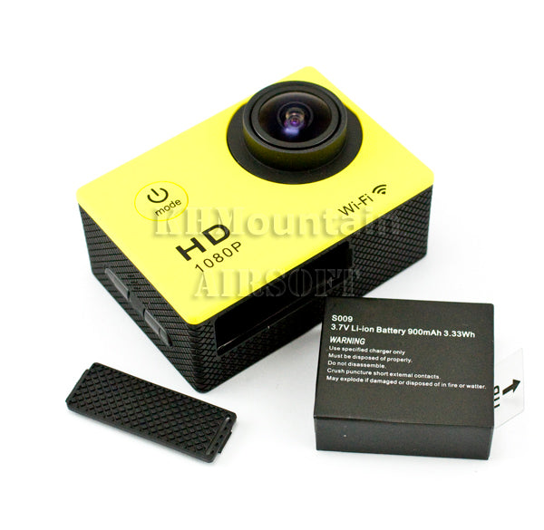 スポーツDVアクション防水カメラ1080P HD 12MP Wifi / YL付き