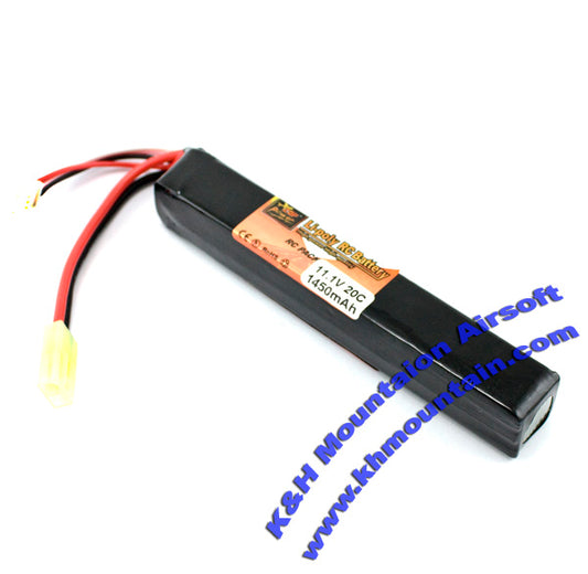 ZOP 1450mah 11.1V LiPolymer Battery (20C Version)
